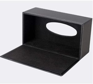 PU Leather Tissue Box Holder