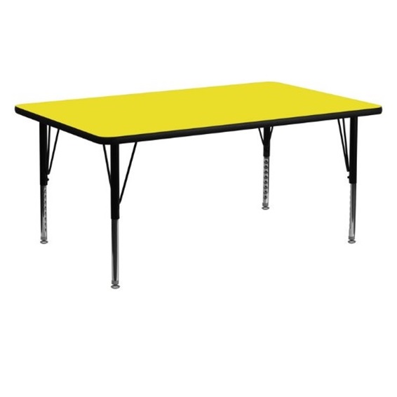 Rectangular Laminate Activity Table  